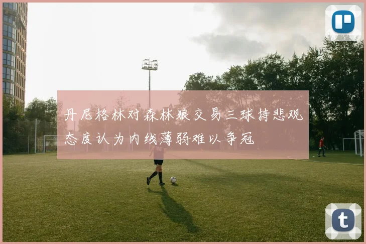 丹尼格林对森林狼交易三球持悲观态度认为内线薄弱难以争冠